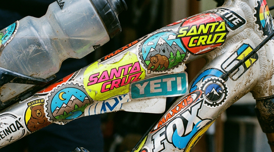 The Best Spots for MTB Stickers: Bike, Helmet, or Water Bottle?