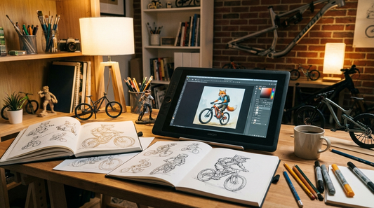 From Dirt to Design: How We Create Our MTB Graphic Tees