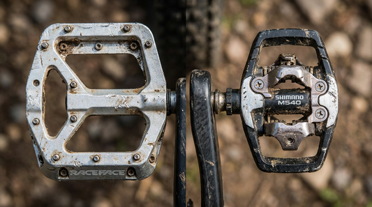 Choosing the Right Pedals: Flats vs Clipless for Trail Riding